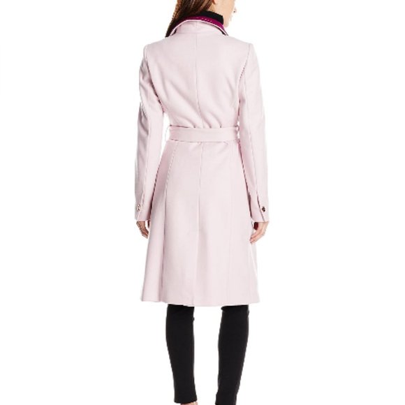 π NWT π Ted Baker Lorah Wrap Metal Bar-Clasp Coat - Picture 3 of 3